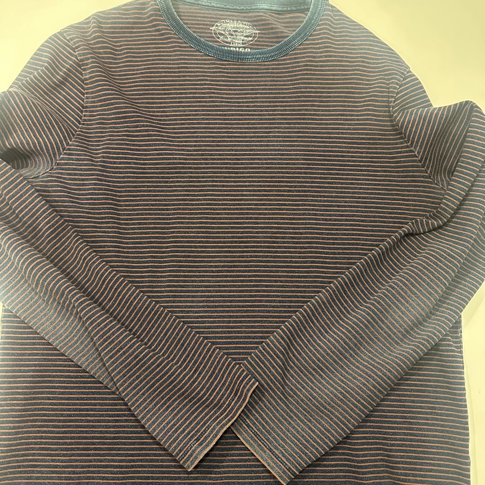 Striped Long Sleeve Men's Tee